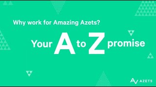 Why work for Amazing Azets in our West Region Your AZ promise [upl. by Naitsirhk]