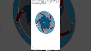 Iris Mechanism engineering solidworks mechanical [upl. by Sainana]