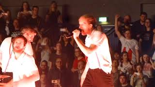 Kraftklub  Ich will nicht nach Berlin Live in Zwickau 11032018 [upl. by Vevina]