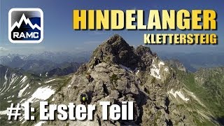 Hindelanger Klettersteig Allgäu 1 Nebelhorn zum Wengenkopf GoPro  Abenteuer Alpin 2013 11 [upl. by Radie]