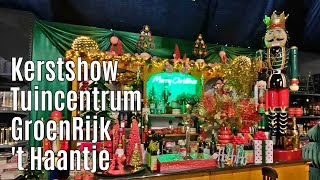 Kerstshow Tuincentrum GroenRijk t Haantje ⭐⭐⭐⭐⭐ 2024 [upl. by Rowe]