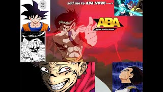 Most Accurate ABA Tier List i forgot to record my computer screen until the end [upl. by Ellinad]