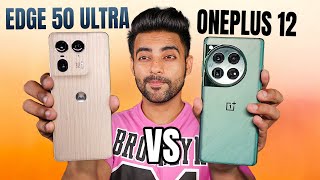 Motorola Edge 50 ultra vs Oneplus 12  Confusion Clear [upl. by Sucrad997]