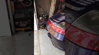 996 c4s Porsche sport exhaust with 200 cell cats [upl. by Ahsahs]