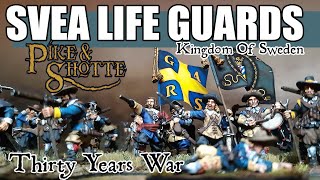 Pike amp Shotte Swedish Svea Life Guards Regiment  Thirty Years War [upl. by Arytahs]