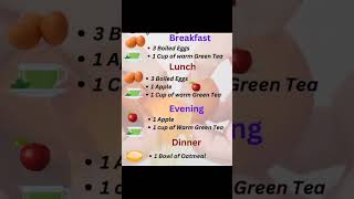 Boild egg diet weightlossdiet weight cooking saladrecipeforweightloss [upl. by Pohsib]