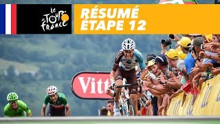 Résumé  Étape 12  Tour de France 2017 [upl. by Palla]