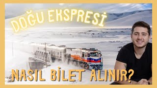 DOĞU EKSPRESİNE NASIL BİLET ALINIR [upl. by Aerdnak]