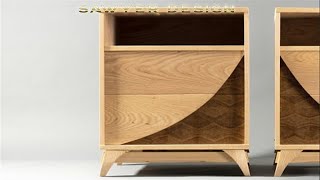 Modern Hidden Drawer Nightstands [upl. by Latona]