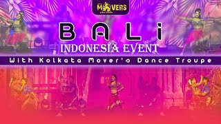 Bali Indonesia Event  Pushpa Movie Songs  Kolkata Movers Dance Troupe [upl. by Notsahc]