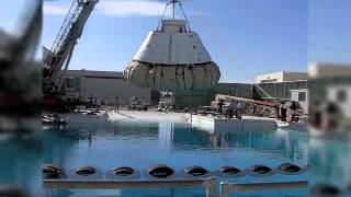 CST100 MockUp Undergoes Airbag Stabilization Testing [upl. by Pancho692]