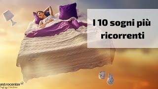 Il significato dei 10 sogni più ricorrenti [upl. by Krongold]