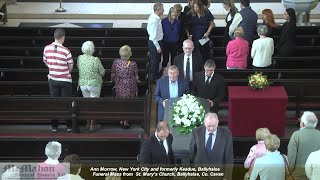 Ann Morrow New York City and formerly Keadue Ballyhaise  Funeral Mass from St Mary’s Church [upl. by Mesics]