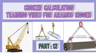 Two Leag Choker Calculation for Saudi Aramco Riggermalayalam video part 12 [upl. by Ziza]