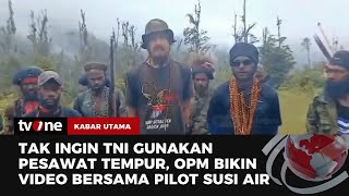 Kabar Terbaru Pilot Susi Air Kapten Philips Mark Berbicara di Tengah Kelompok OPM  Kabar Utama [upl. by Ahseinet]