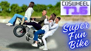 COSWHEEL T16  SMALL ROBUST POWERFUL  FUN FOR EVERYONE  FULL TEST [upl. by Ansley]