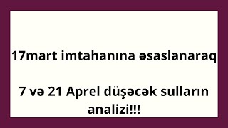 Diqqət  7 və 21 aprel 9cu sinif buraxılış İMTAHANI riyaziyyatdan DÜŞƏCƏK sualları araşdırdıq [upl. by Hedgcock797]