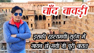 Chand Baori Vlog  Largest Stepwell of India With Mysterious Tunnels  Harshat Mata Temple Abhaneri [upl. by Chinua]