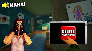 I CHEATED In Hello Neighbor Alpha 15 [upl. by Asilram]