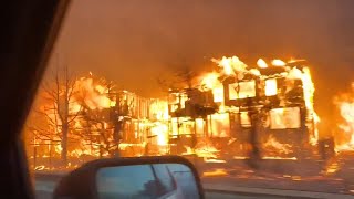 Dramatic Marshall Fire Evacuation Captured by Bodycams [upl. by Patnode]