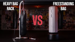 Metal Stand Hanging Bag vs FreeStanding Bag Which Boxing Bag is Right for You [upl. by Anayik]