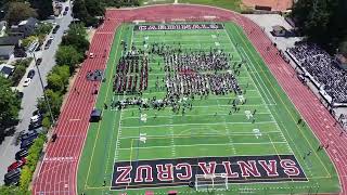 Santa Cruz High School graduation 2024 by drone [upl. by Maegan]