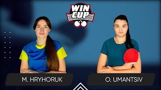 1045 Mariana Hryhoruk  Olha Umantsiv West 2 WIN CUP 23072024  TableTennis WINCUP [upl. by Mond622]