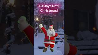 40 Days to Christmas 🎄 Merry Christmas christmascountdown christmas2024 christmassongs [upl. by Eciruam]