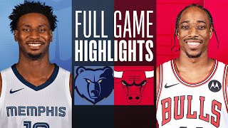 GRIZZLIES at BULLS  FULL GAME HIGHLIGHTS  January 20 2024 [upl. by Yovonnda]