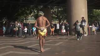 Flash Mob  Cool Aboriginal dance at the PlazaHD 🎵💃🏽 [upl. by Ecyrb474]