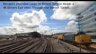 A 4K Drivers eye view Newport Maindee Loop to Bristol TM A covid lockdown entertainment film [upl. by Talyah]