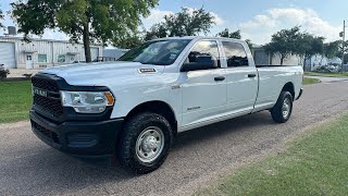 2019 Ram 2500HD Tradesman inside and outside video [upl. by Fronnia308]