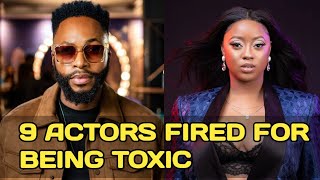 9 Actors Allegedly Fired For Being Toxic At Work [upl. by Aidnic]