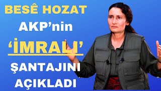 Besê Hozat ilk defa açıkladı AKP oy karşılığında ne önerdi [upl. by Esli]