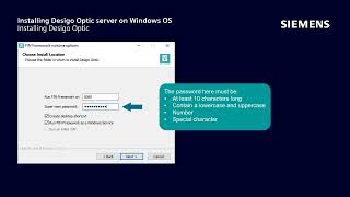 10 Desigo Optic – Engineering Fundamentals – Installing Desigo Optic on Windows OS [upl. by Salter]