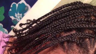 Starting locs with three strand twists or plaits  pt 1 [upl. by Pierson]