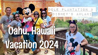 OAHU HAWAII VACATION Part 3  Dole Plantation and Disneys Aulani Resort [upl. by Jaycee600]