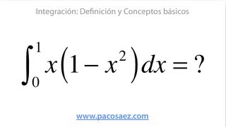 10 Integrales Resolución paso a paso ejemplo 5 [upl. by Ardnasak]