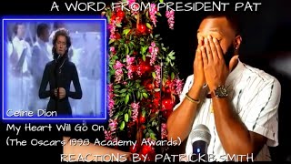 Celine Dion  My Heart Will Go On Live Oscars 1998REACTION VIDEO [upl. by Annahvas]