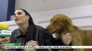 Valentina Vignali e Muffin i tifosi in più della Scandone [upl. by Naor930]