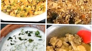 4 Easy and Healthy Recipes  Family Day Out  Chicken Phaal  Food  Curd Kadi  Mix Vegetables [upl. by Damian]