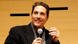 Matthew McConaughey Talks True Detective [upl. by Aon815]