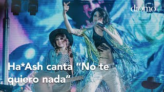 HAASH  No te quiero nada  En vivo  HAASHVILLE Tour 2024  Hipódromo de Hermosillo HaAsh [upl. by Ohaus808]