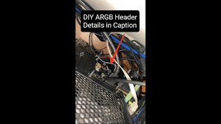 DIY ARGB header For Motherboards with No ARGB header [upl. by Gabriel424]