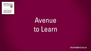 How to navigate Avenue to Learn [upl. by Anelra]