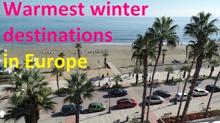 Warmest winter destinations in Europe [upl. by Miles]