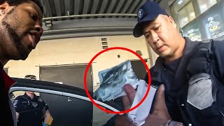 Cop Caught on Camera Stealing Cash From a Detainee [upl. by Foushee771]