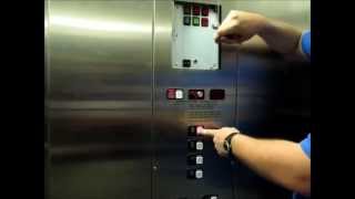 Independent Service and Manually Controlling a Schindler MT Hydraulic Elevator [upl. by Amoakuh]