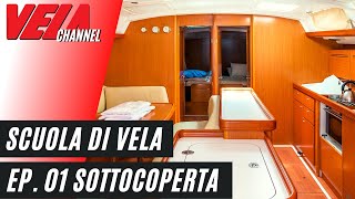 Scuola di Vela  Sottocoperta  Gli Interni della Barca a Vela  Episodio 01 [upl. by Nadya726]