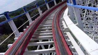 Great American Scream Machine POV  Six Flags Over Georgia  HD [upl. by Nalaf950]